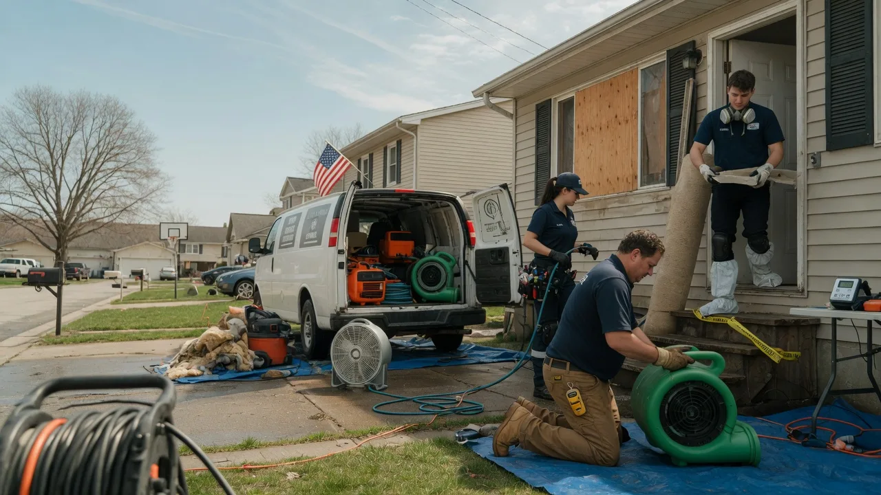 Water Damage Restoration in Coila, MS near me